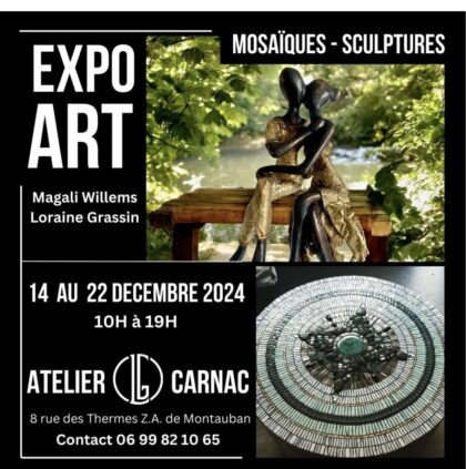 Expo Art - Atelier Loraine Grassin - Carnac